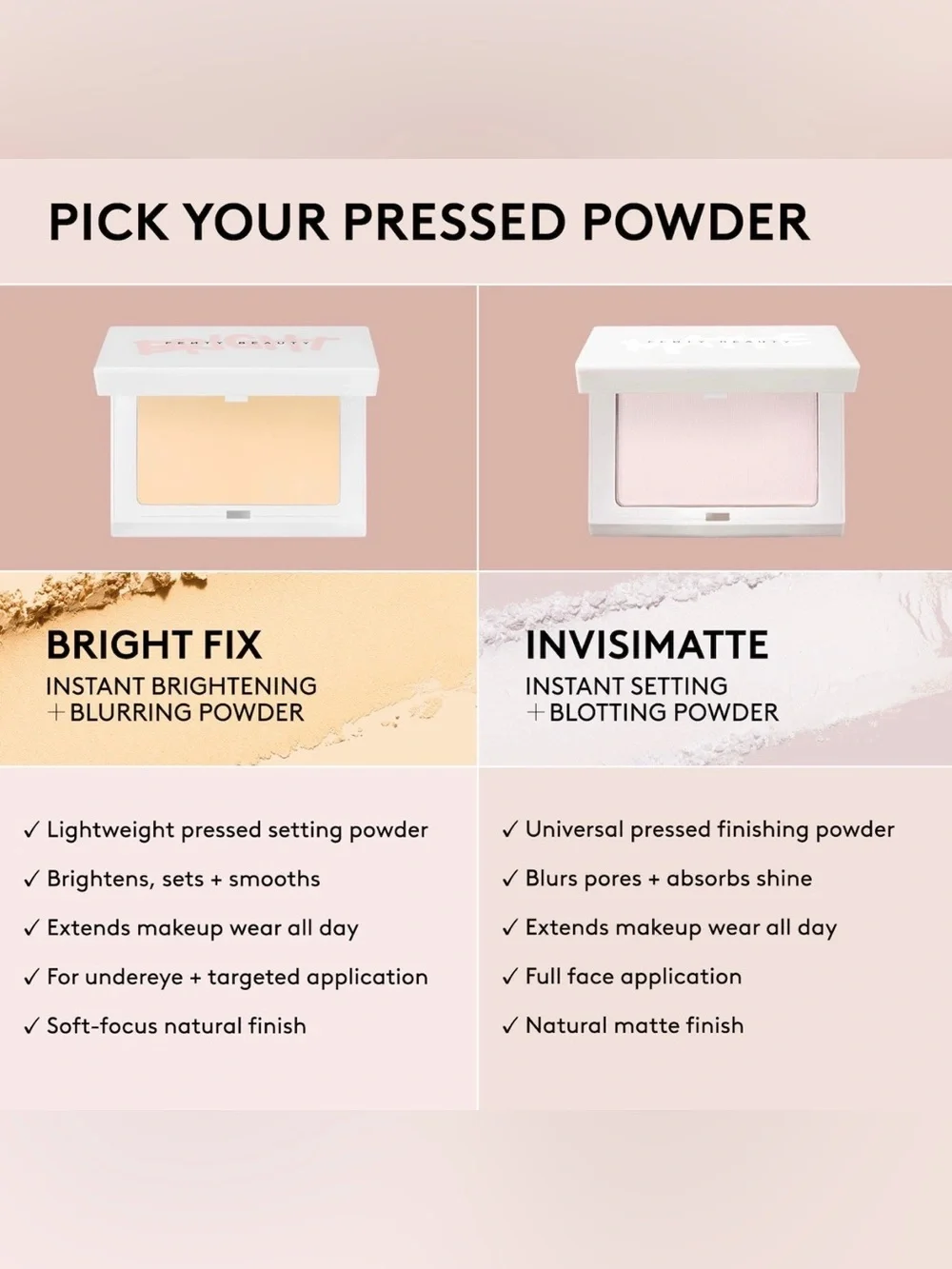 Fenty Beauty Bright Fix Instant Brightening + Setting Powder
